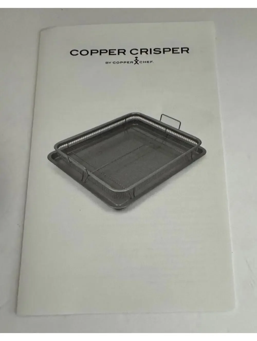 Set Of 2 - COPPER CRISPER BY COPPER CHEF Turn Your Oven Into An Air Fryer NEW